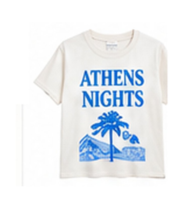 Illustrative Athens Nights T-shirt design